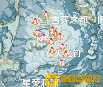 原神绯红玉髓在哪-原神绯红玉髓位置分布图一览图片12