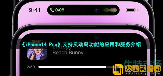 哪些应用和服务支持灵动岛 支持灵动岛功能的应用服务介绍