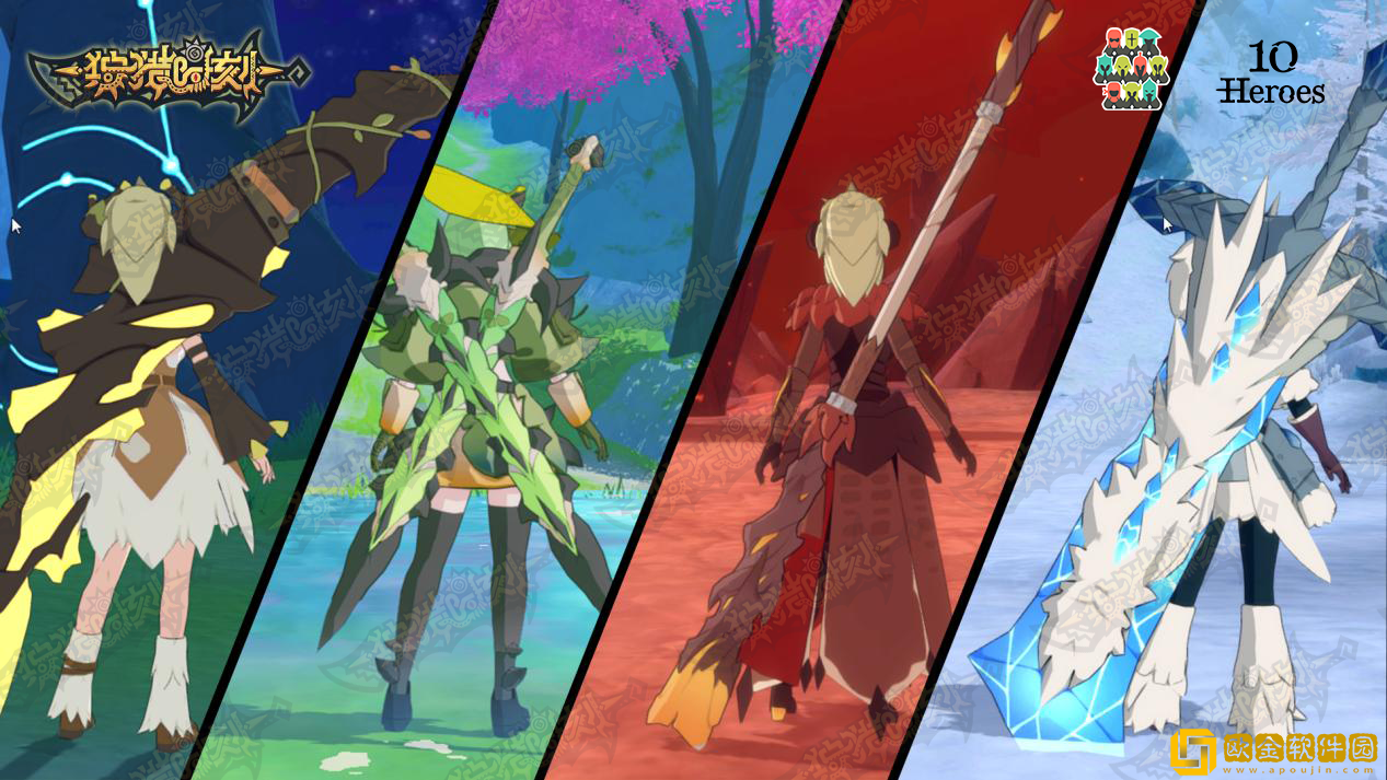 二次元共斗手游《狩猎时刻》定档9月22日上线