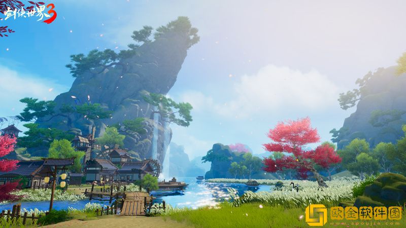 打造“梦华录”般的至美江湖！西山居剑侠世界3武侠风景盘点