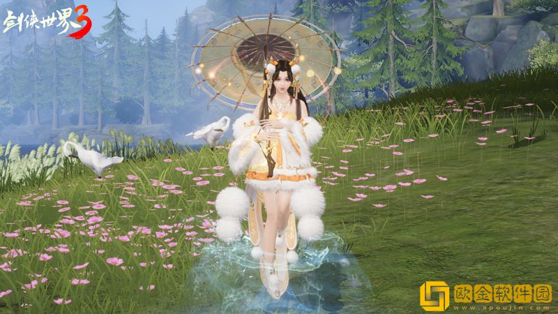 江湖花月夜！《剑侠世界3》中秋主题活动“月华金秋”开启