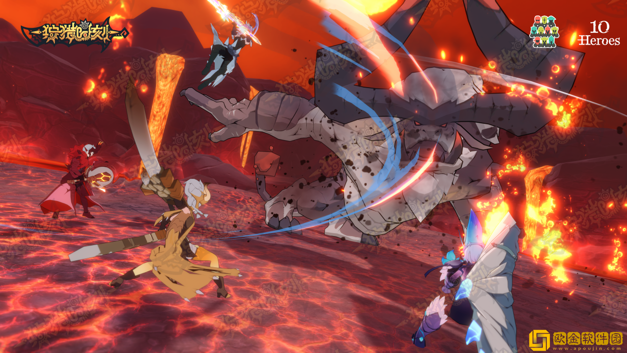 二次元共斗手游《狩猎时刻》定档9月22日上线