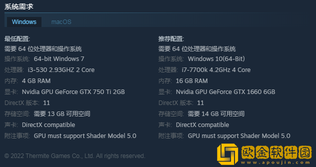 大多数游戏需要什么配置