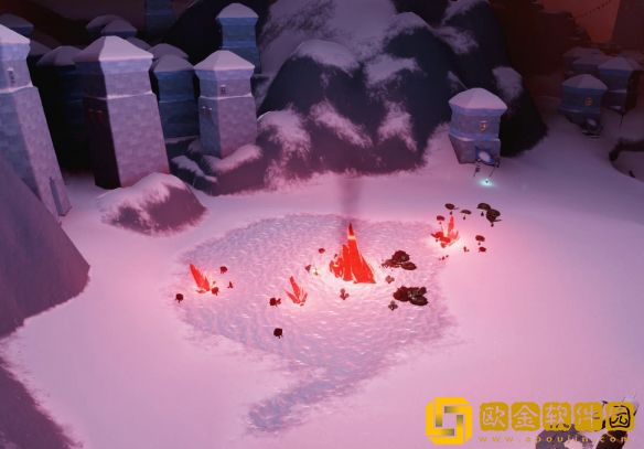 光遇9.7红石位置在哪里 9.7落石点位置分享