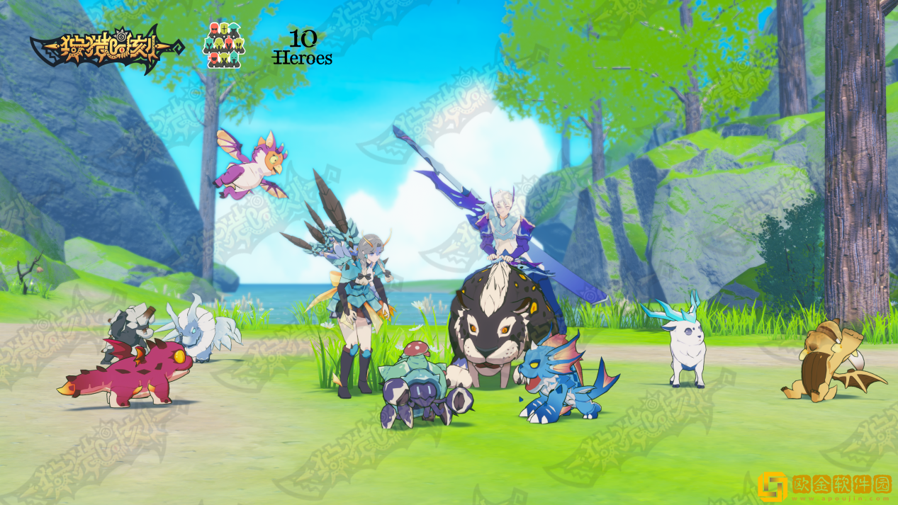 二次元共斗手游《狩猎时刻》定档9月22日上线