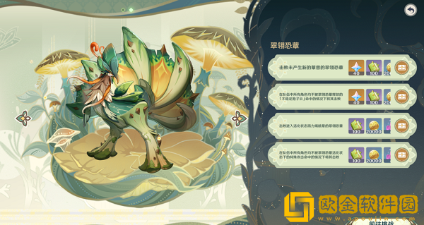 原神击败进入活化状态而力竭眩晕的翠翎恐蕈完成方法