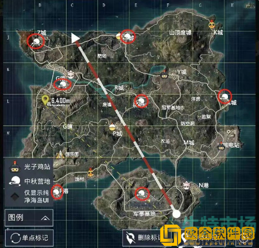 《和平精英》2022年中秋打卡营地点位介绍