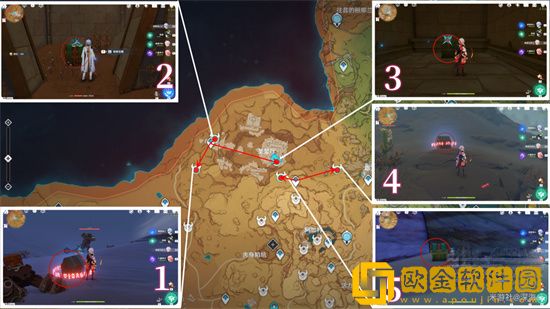 原神须弥沙漠奇馈宝箱全收集攻略