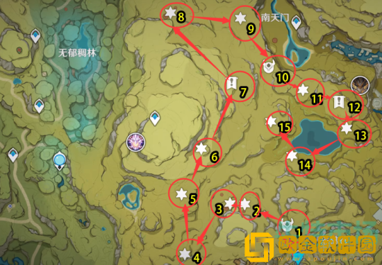 《原神》须弥地图璃月新增宝箱位置介绍