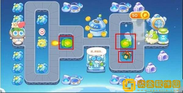 保卫萝卜4太空穿越第15通关攻略