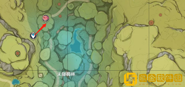 原神沉波蜜桃详细位置攻略