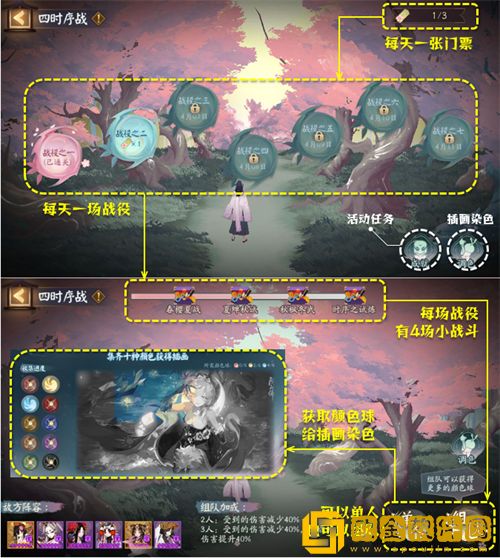 「阴阳师」阴阳师四时序战活动攻略一览