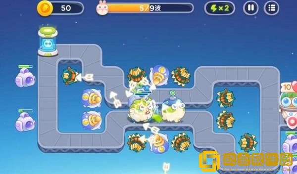 保卫萝卜4太空穿越第22关通关攻略