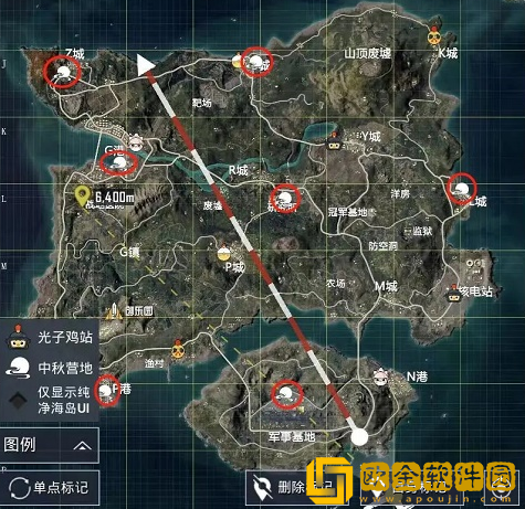 2022和平精英赏月打卡位置一览