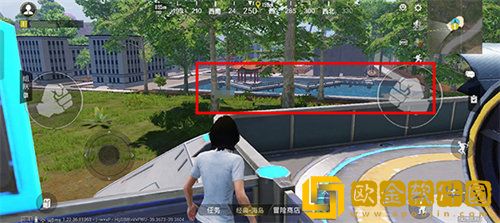 「和平精英」和平精英绿洲世界华科眼镜湖位置详情介绍