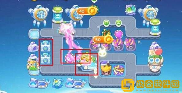 保卫萝卜4太空穿越16关通关攻略