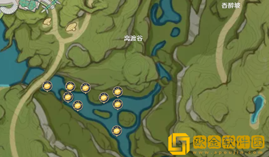 原神月莲详细位置介绍