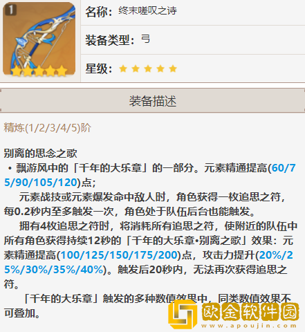 原神柯莱武器强度排行