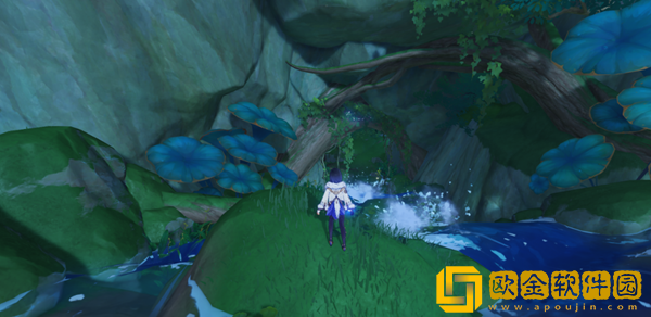 原神禅那园上方的草神瞳获取攻略