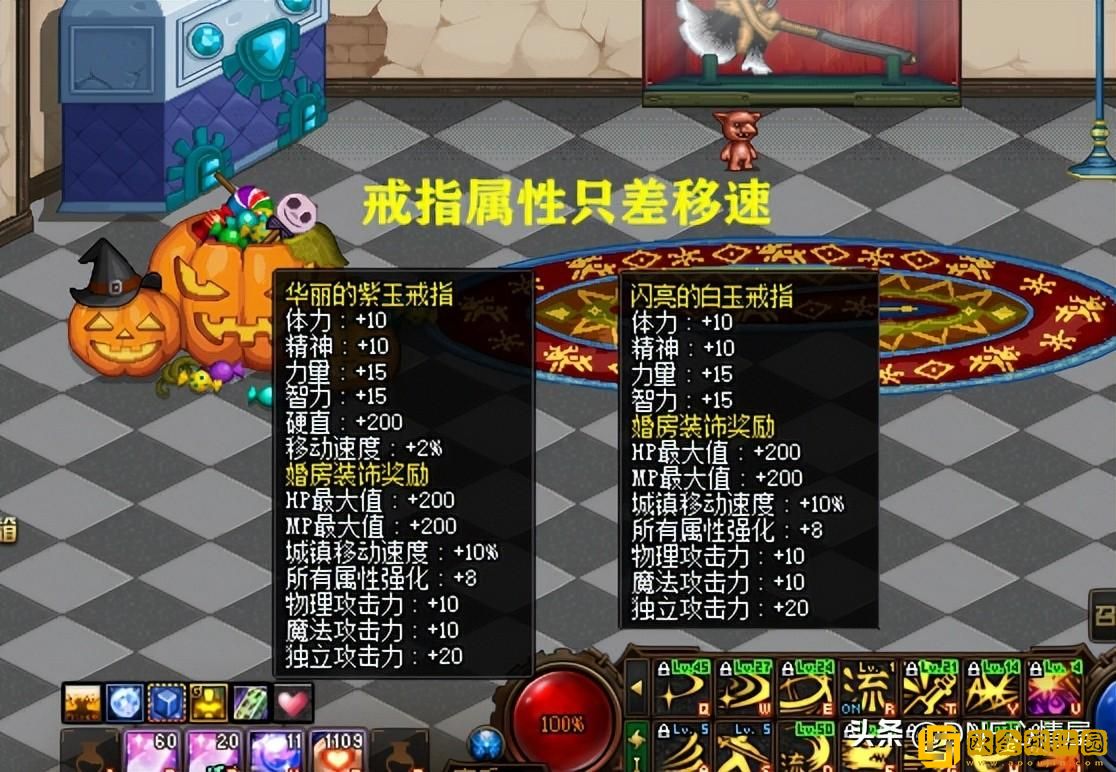 DNF婚房装饰属性详解