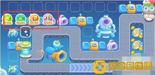 保卫萝卜4太空穿越第11关通关攻略