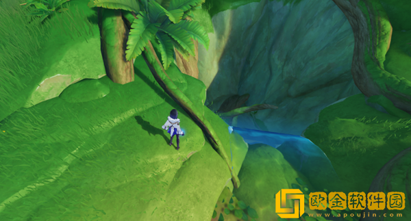 原神茸蕈窟右边草神瞳详细位置