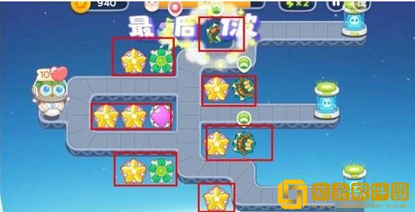 保卫萝卜4太空穿越第13关通关攻略