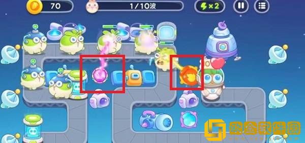 保卫萝卜4太空穿越第6关通关攻略