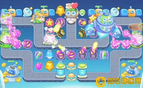 保卫萝卜4太空穿越第20关通关攻略