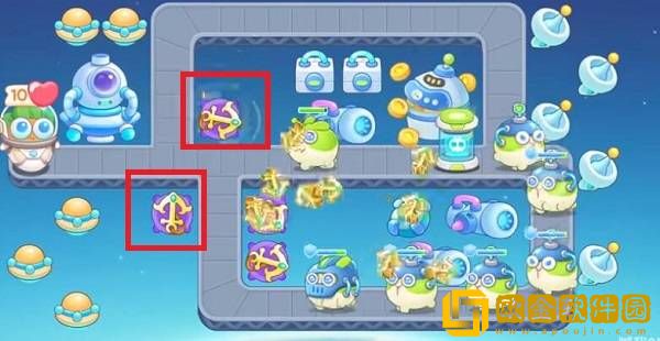 保卫萝卜4太空穿越第3关通关攻略