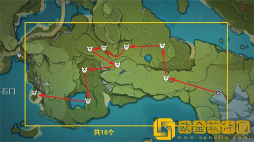 原神射手丘丘人位置一览