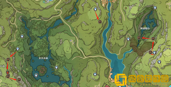 原神遗迹龙兽详细位置攻略