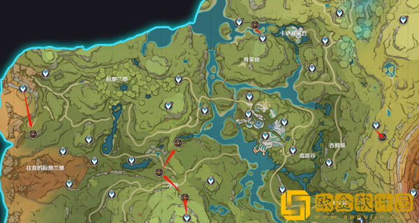 原神遗迹龙兽详细位置攻略