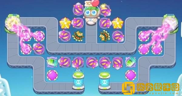 保卫萝卜4太空穿越第20关通关攻略