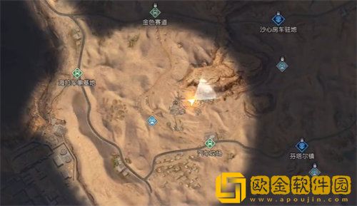 黎明觉醒金色沙漠汽车坟场探索宝箱位置详情介绍