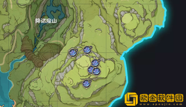 原神树王圣体菇详细位置