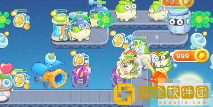 保卫萝卜4太空穿越第10关通关攻略