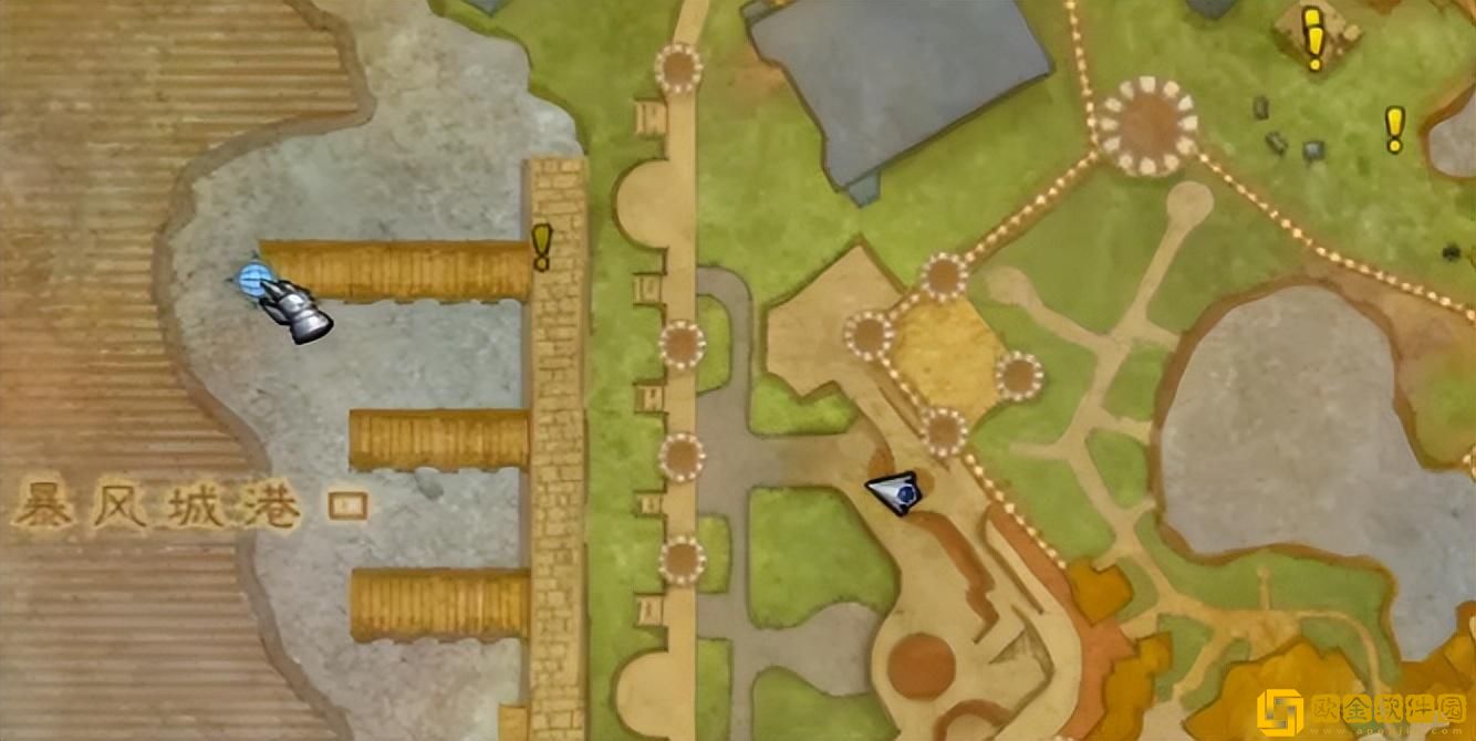 暴风城怎么去诺森德？