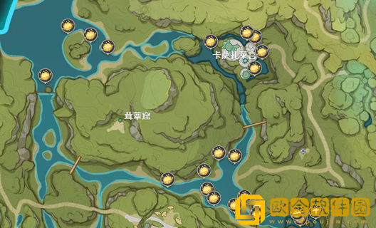 原神月莲详细位置介绍