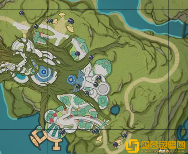 原神帕蒂沙兰详细位置