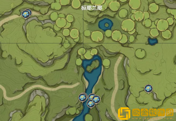 原神劫波莲详细位置