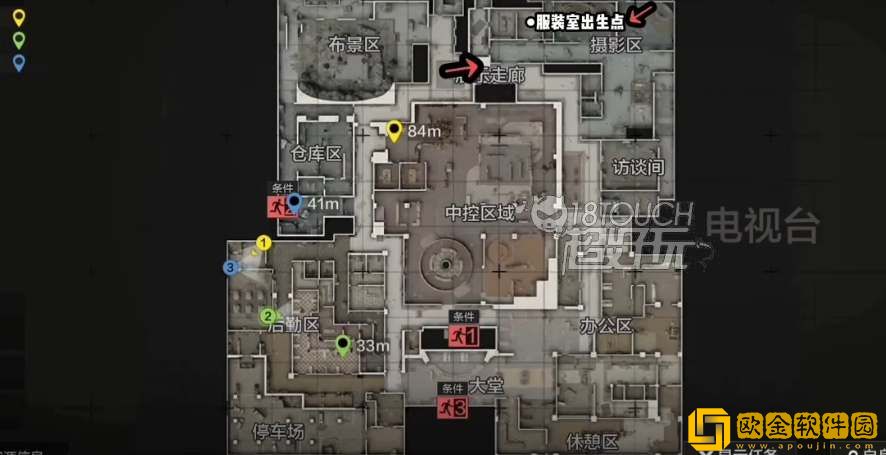 暗区突围电视台二楼地图怎么去 暗区突围电视台二楼地图怎么去