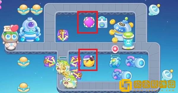 保卫萝卜4太空穿越第3关通关攻略