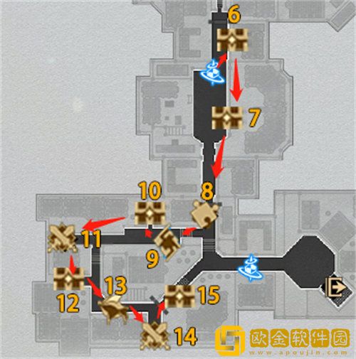 「崩坏星穹铁道」崩坏星穹铁道残响回廊全宝箱位置详情攻略