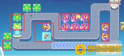 保卫萝卜4太空穿越第11关通关攻略