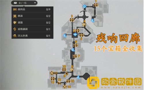 崩坏星穹铁道残响回廊宝箱在哪 残响回廊全宝箱位置详情攻略