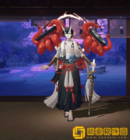 阴阳师手游大岳丸式神喜提新皮肤“铃鼓守心”，这款皮肤的实装效果如何