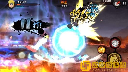 火影忍者限时开启的真实瀑布挑战活动中，水门关卡该怎么打