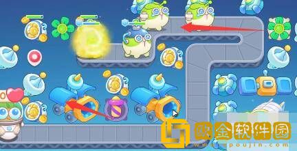 保卫萝卜4太空穿越第10关通关攻略