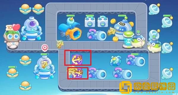 保卫萝卜4太空穿越第3关通关攻略